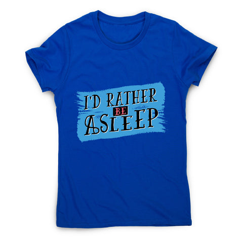 Sleeping - women's funny premium t-shirt - Graphic Gear