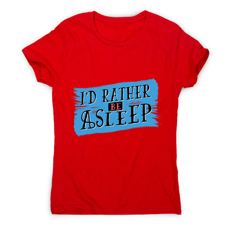 Sleeping - women's funny premium t-shirt - Graphic Gear