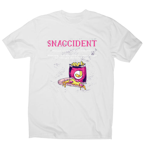 Snaccident - men's funny premium t-shirt - Graphic Gear