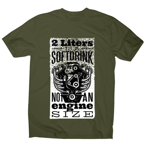 Soft drink - men's funny premium t-shirt - Graphic Gear