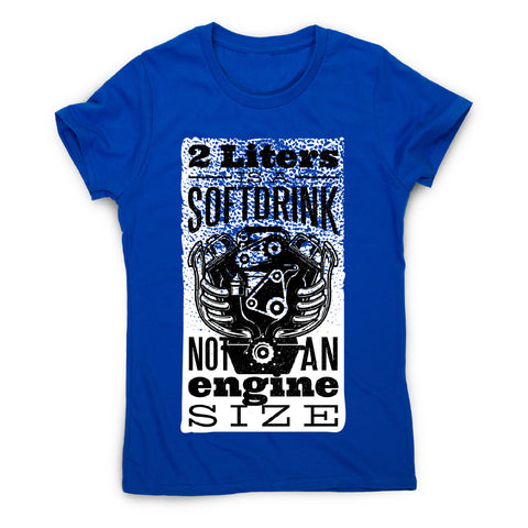 Soft drink - women's funny premium t-shirt - Graphic Gear
