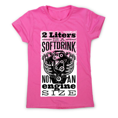 Soft drink - women's funny premium t-shirt - Graphic Gear
