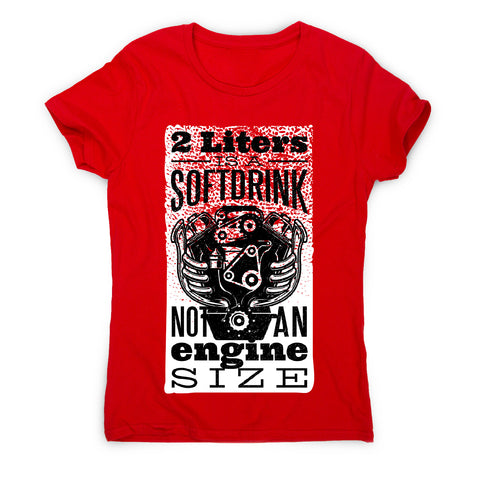 Soft drink - women's funny premium t-shirt - Graphic Gear