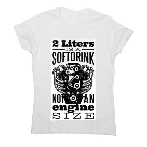 Soft drink - women's funny premium t-shirt - Graphic Gear