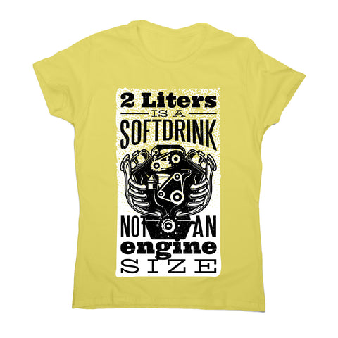 Soft drink - women's funny premium t-shirt - Graphic Gear