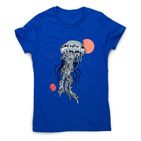 Space jellyfish - women's funny illustrations t-shirt - Graphic Gear