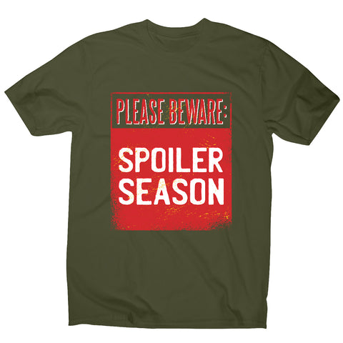 Spoiler alert - men's funny premium t-shirt - Graphic Gear