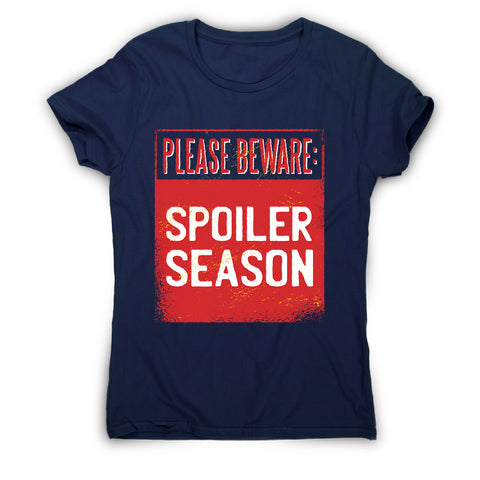 Spoiler alert - women's funny premium t-shirt - Graphic Gear