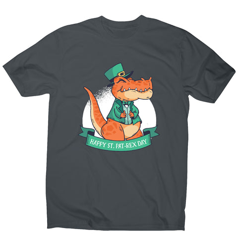 St. Patrick's t-rex men's t-shirt - Graphic Gear