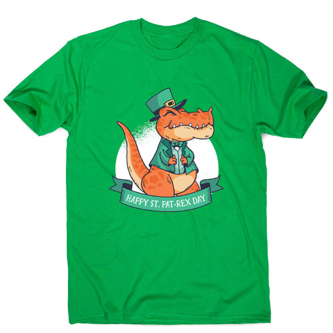 St. Patrick's t-rex men's t-shirt - Graphic Gear