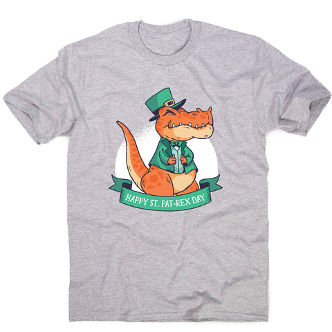 St. Patrick's t-rex men's t-shirt - Graphic Gear