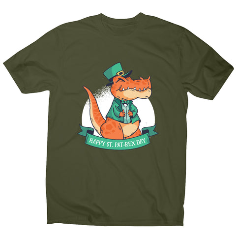 St. Patrick's t-rex men's t-shirt - Graphic Gear