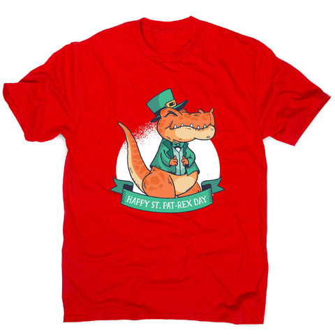 St. Patrick's t-rex men's t-shirt - Graphic Gear
