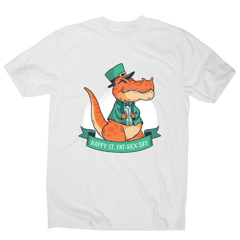 St. Patrick's t-rex men's t-shirt - Graphic Gear