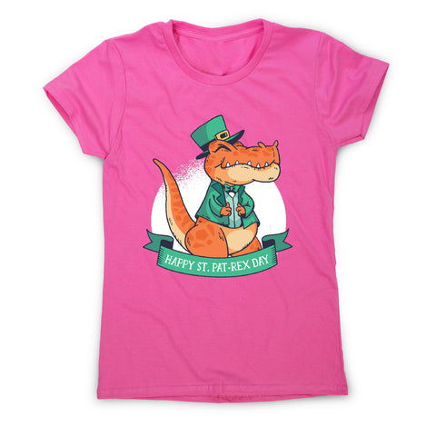St. Patrick's t-rex women's t-shirt - Graphic Gear