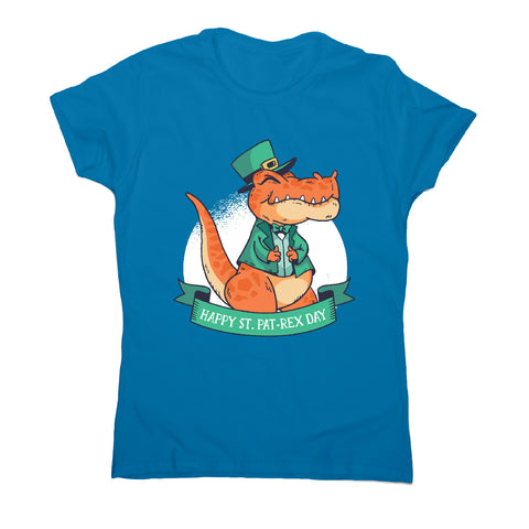 St. Patrick's t-rex women's t-shirt - Graphic Gear