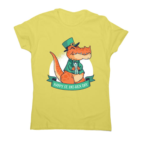 St. Patrick's t-rex women's t-shirt - Graphic Gear