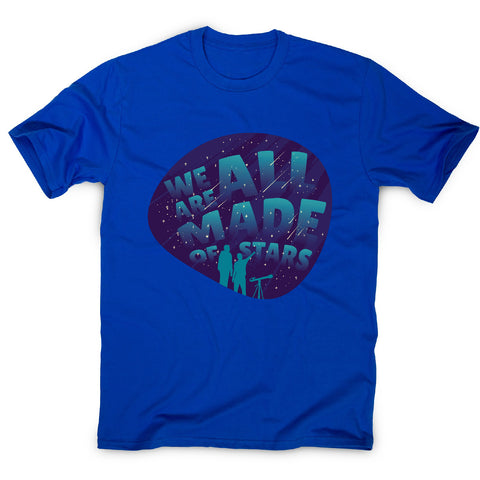 Stargazing lettering - men's funny premium t-shirt - Graphic Gear