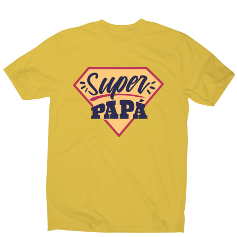 Super papa - men's t-shirt - Graphic Gear