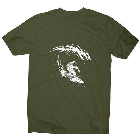 Surfing astronaut - illustration men's t-shirt - Graphic Gear