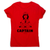 Ship captain women's t-shirt Red