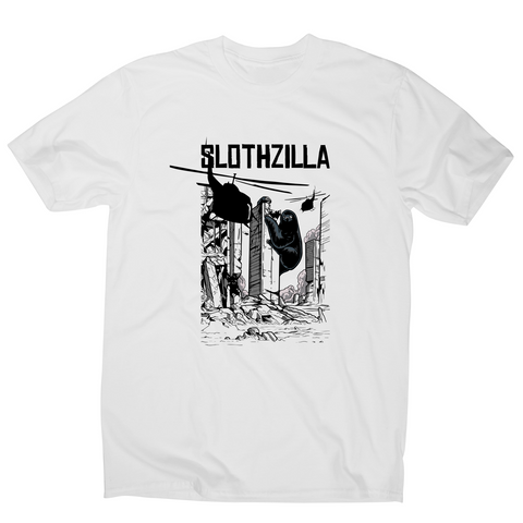 Slothzilla funny sloth t-shirt men's - Graphic Gear