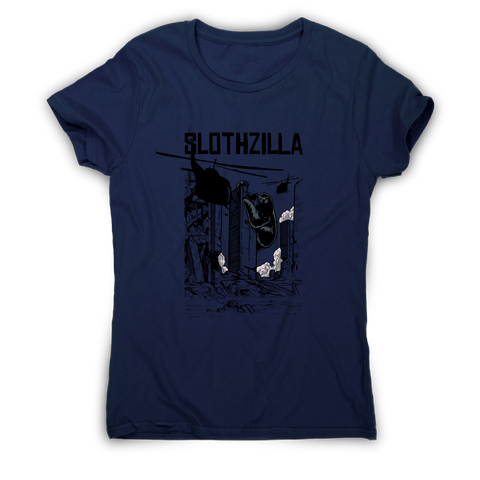 Slothzilla funny sloth t-shirt women's - Graphic Gear