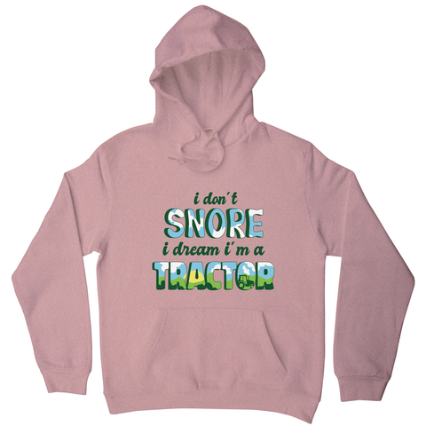 Snoring funny quote hoodie Nude