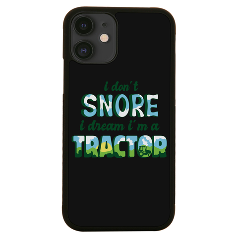 Snoring funny quote iPhone case iPhone 12