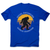 Social distancing bigfoot men's t-shirt Blue