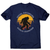 Social distancing bigfoot men's t-shirt Navy