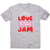 Spread your love men's t-shirt Grey