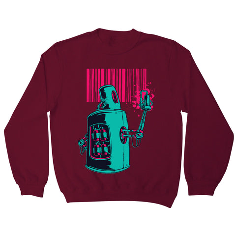 Robot graffiti - Sweatshirt - Graphic Gear