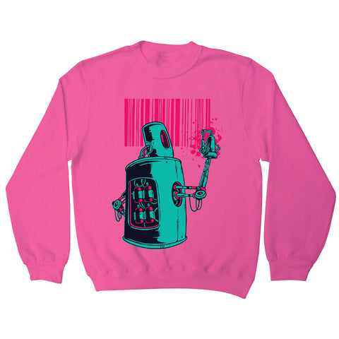 Robot graffiti - Sweatshirt - Graphic Gear