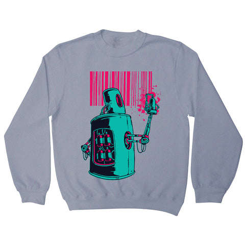 Robot graffiti - Sweatshirt - Graphic Gear