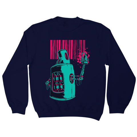 Robot graffiti - Sweatshirt - Graphic Gear