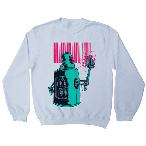 Robot graffiti - Sweatshirt - Graphic Gear