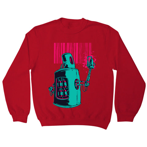 Robot graffiti - Sweatshirt - Graphic Gear