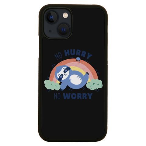 Sweet sloth quote iPhone case iPhone 13