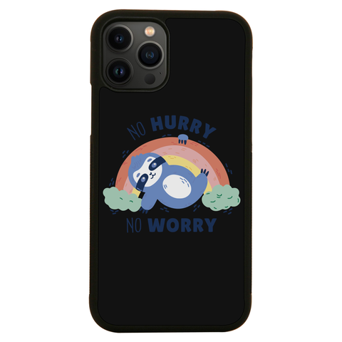 Sweet sloth quote iPhone case iPhone 13 Pro