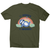 Sweet sloth quote men's t-shirt Military Green