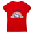 Sweet sloth quote women's t-shirt Red