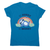 Sweet sloth quote women's t-shirt Sapphire