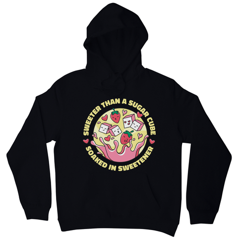 Sweeter than sugar hoodie Black