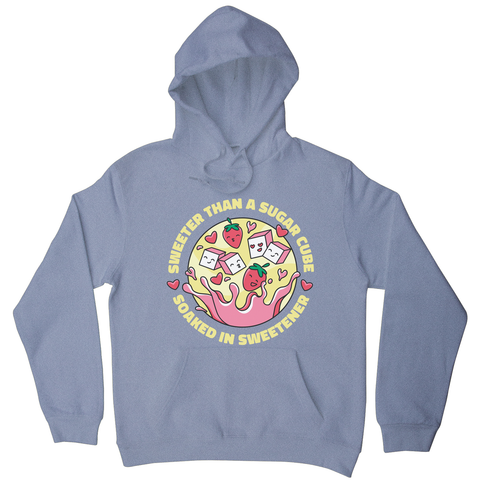 Sweeter than sugar hoodie Grey