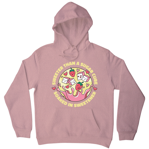 Sweeter than sugar hoodie Nude