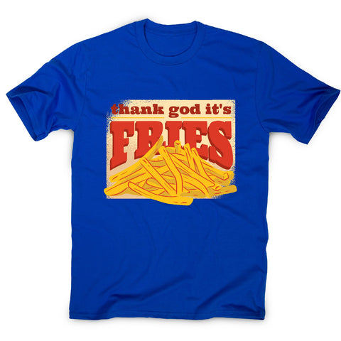 T.G.I.F. Fries - funny foodie - men's t-shirt - Graphic Gear