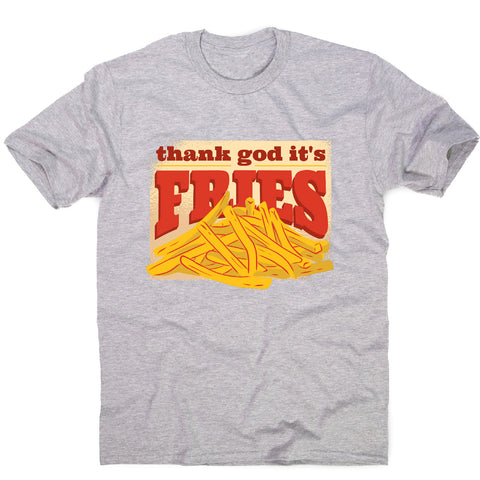 T.G.I.F. Fries - funny foodie - men's t-shirt - Graphic Gear