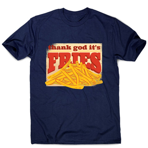 T.G.I.F. Fries - funny foodie - men's t-shirt - Graphic Gear