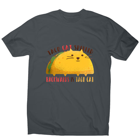 Taco cat graphic - illustration men's t-shirt - Graphic Gear
